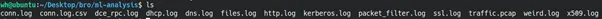Listing file in directory