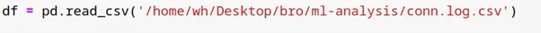 reading .csv file